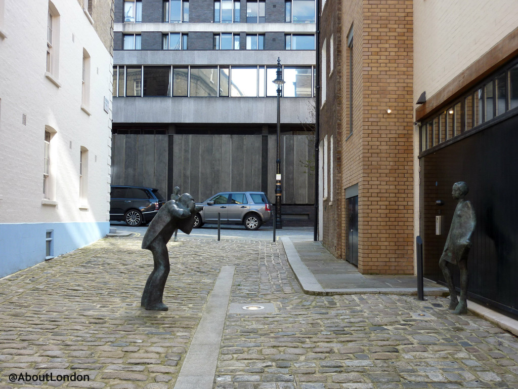 Bourdon Place Statues, Mayfair W1