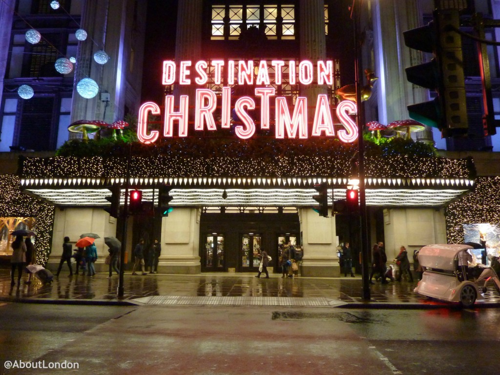 Christmas Lights Dates London 2015