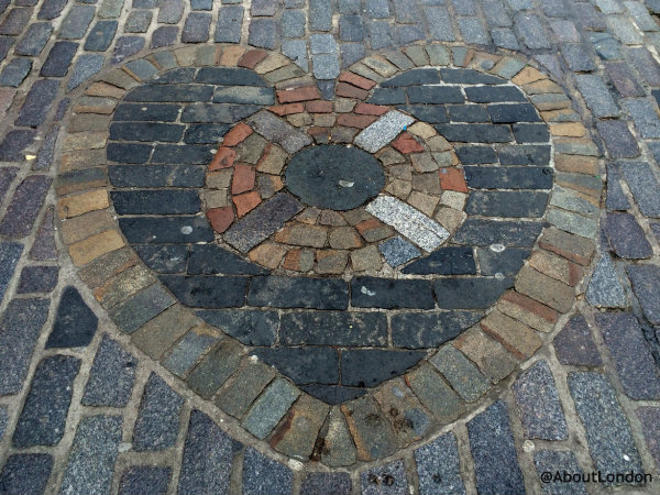 Heart of Mid Lothian in Edinburgh - The Royal Mile Edinburgh