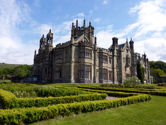 The Tudor-Gothic house at Margam Country Park