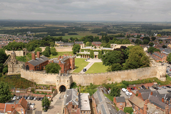 View from Lincoln Castle