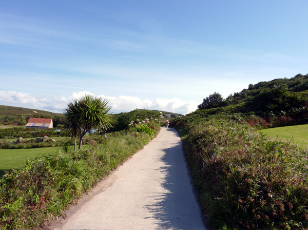 Main Road on Bryher, Isles of Scilly