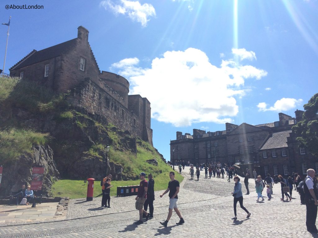 Edinburgh Castle - sunny day