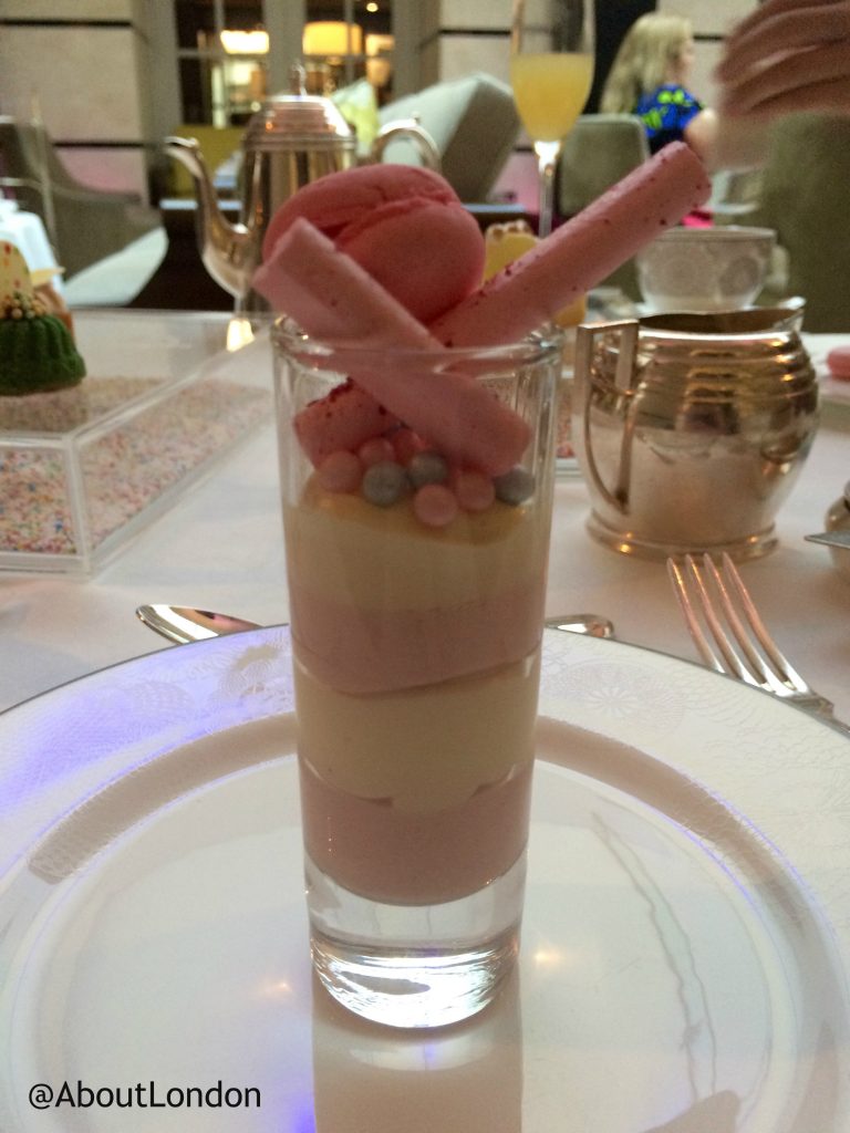 Conrad Candy Shop afternoon tea - Panna cotta