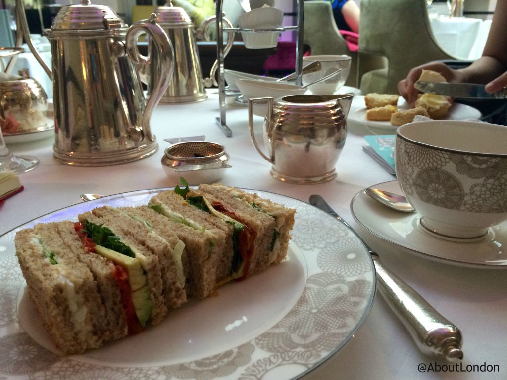 Conrad Candy Shop afternoon tea sandwiches