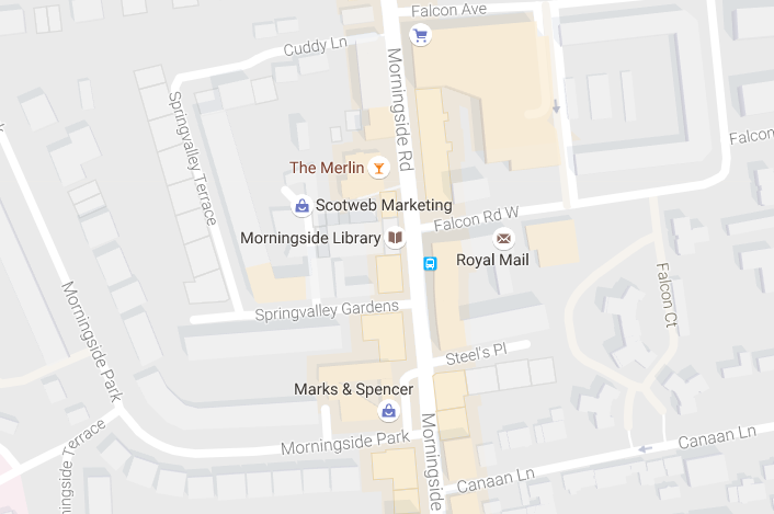 Morningside map