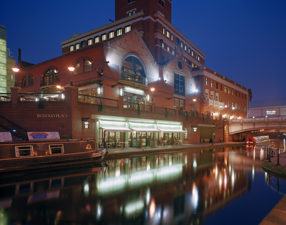 Brindley Place in Birmingham