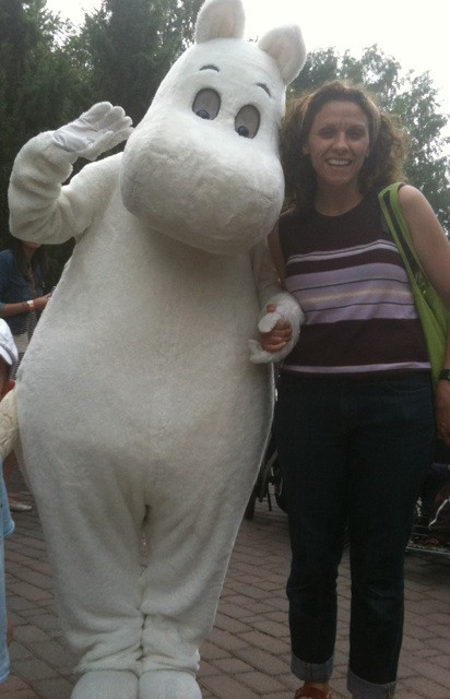 Laura Porter and Moomintroll