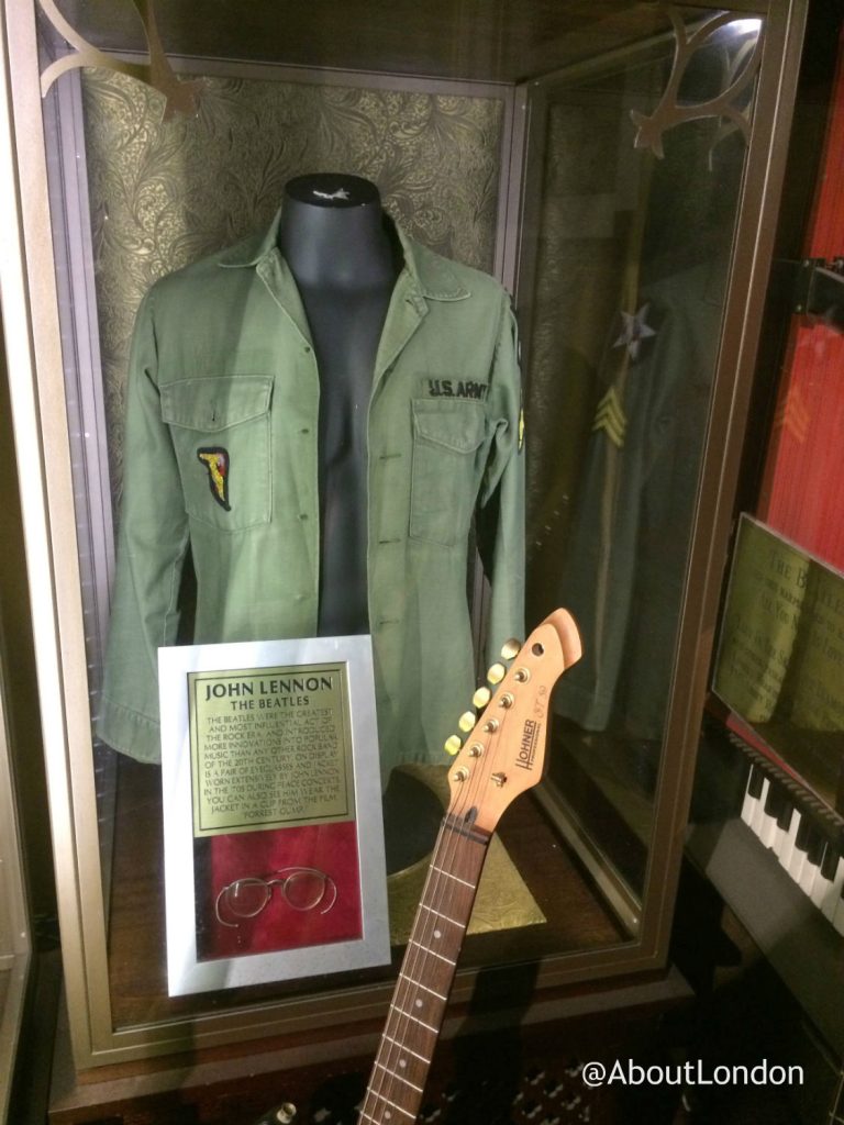 Hard Rock Cafe Vault - John Lennon memorabilia