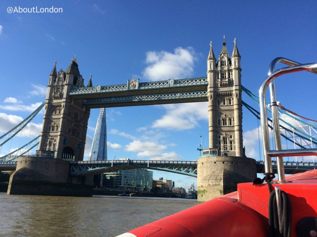 Thames Rockets Review - Tower Bridge seen from Thames Rockets