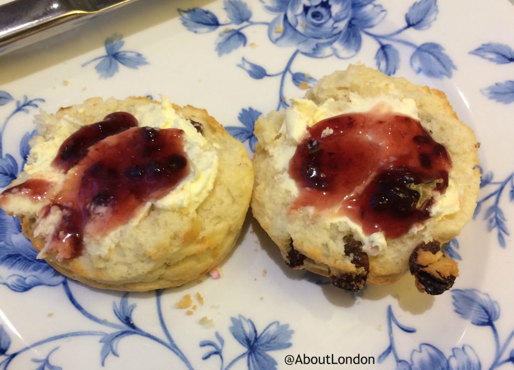 Winter Wonderland Afternoon Tea scones