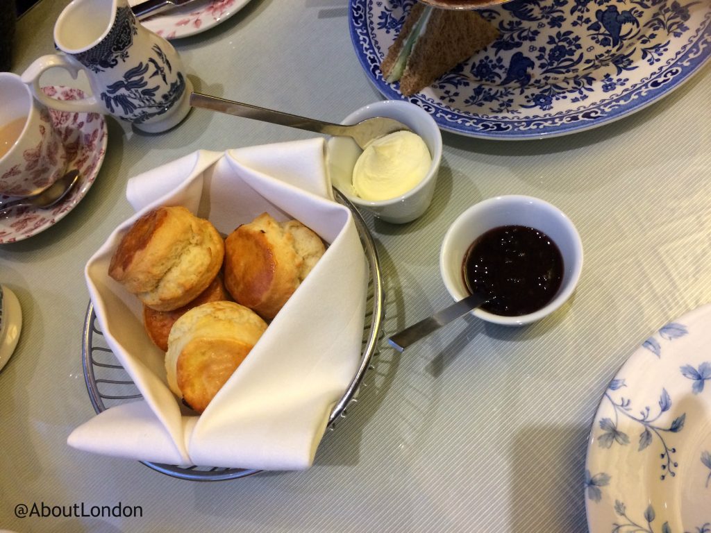 Winter Wonderland Afternoon Tea scones