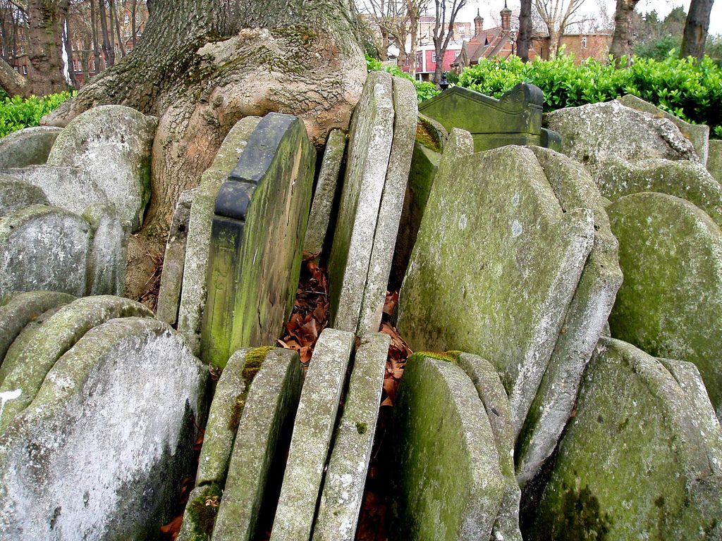 Gravestones at St Pancras Old Church - Unusual Things To Do in King's Cross