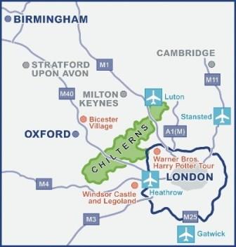 Chilterns Overview Map