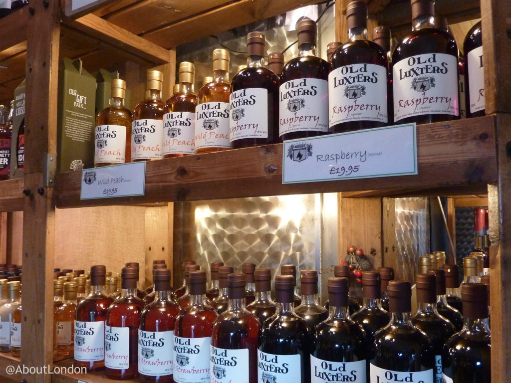 Chiltern Valley Winery and Brewery Cellar Shop - liqueurs