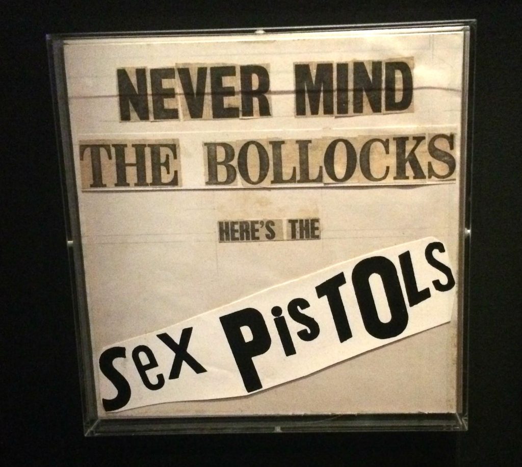 Never Mind The Bollocks Here's The Sex Pistols - original artwork