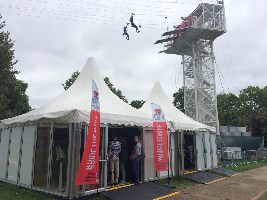 ZipWorld London entrance