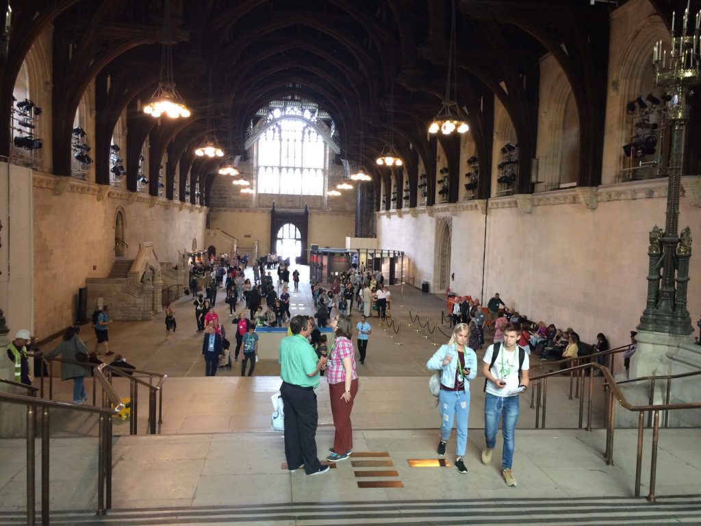 Westminster Hall, Houses of Parliament
