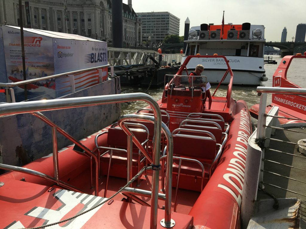 Thames Rockets Captain Kidd's Canary Wharf Voyage