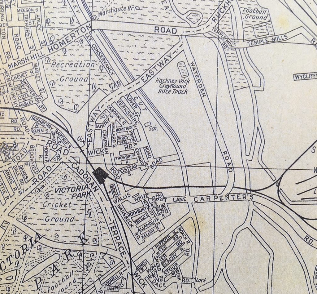 The Olympic Park area in 1939