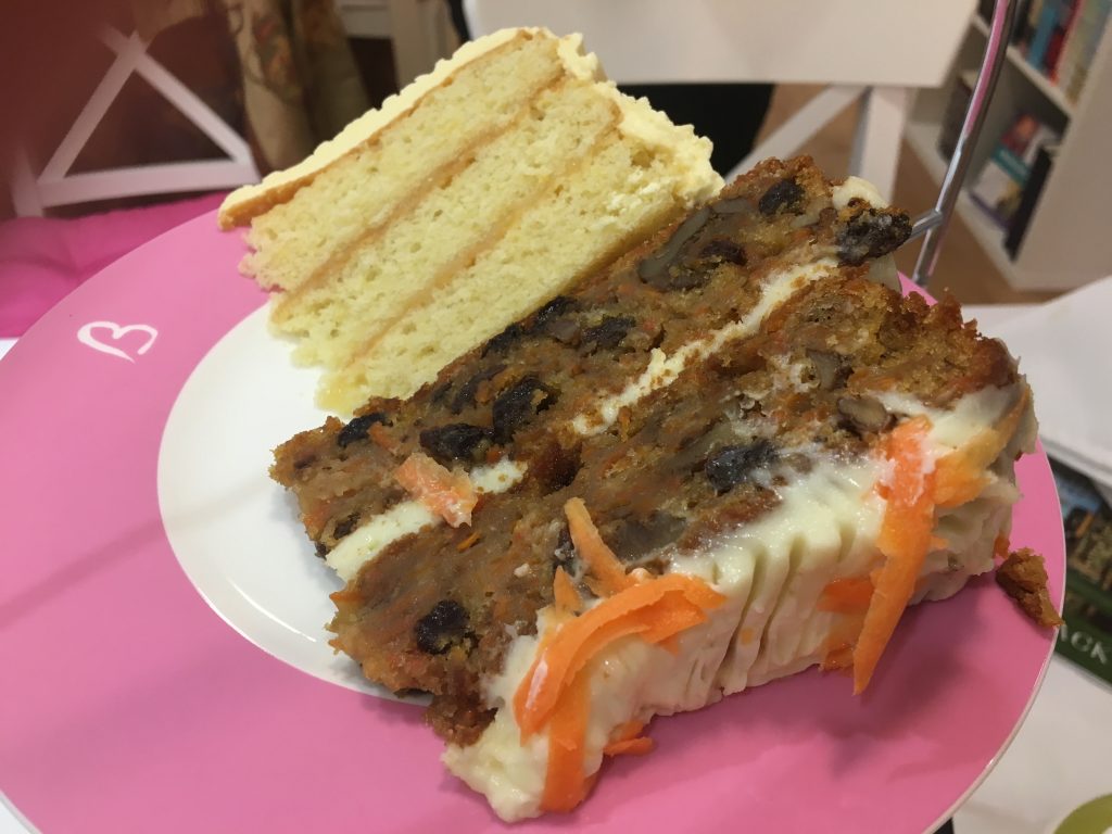 Beatons Petersfield Afternoon Tea - carrot cake