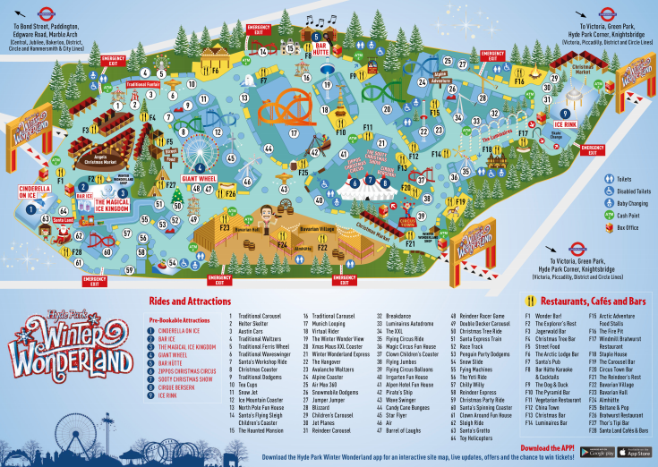 Winter Wonderland 2017 map