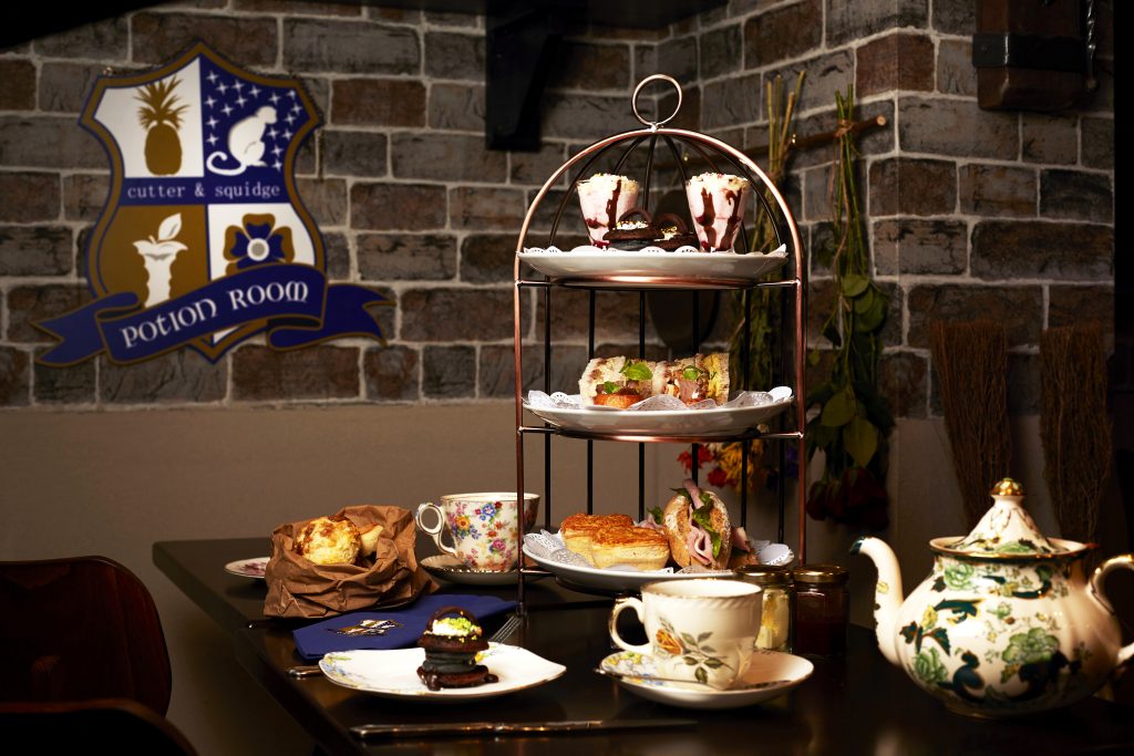 Cutter & Squidge Potion Room afternoon tea