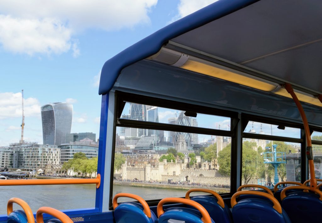 Megabus London sightseeing bus tour