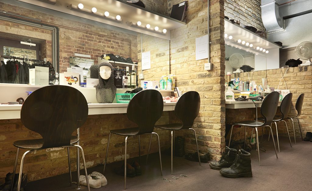 Dressing Room, Almeida Theatre. Copyright: Peter Dazeley