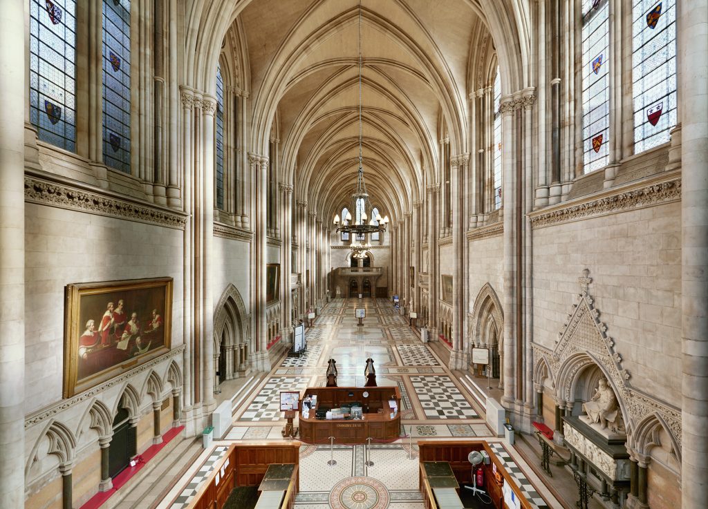 Great Hall, Royal Courts of Justice.