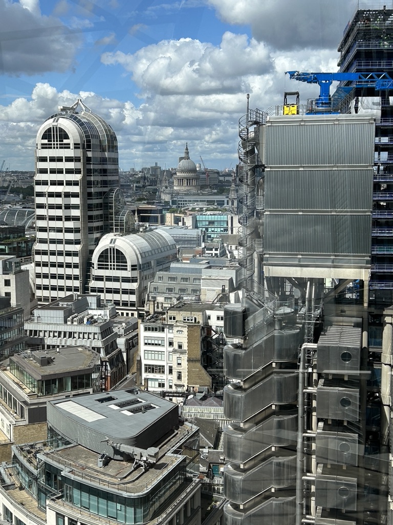 Garden at 120 view of The City of London