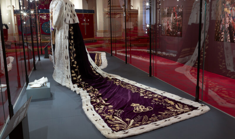 Queen Camilla's Coronation Robe of Estate
