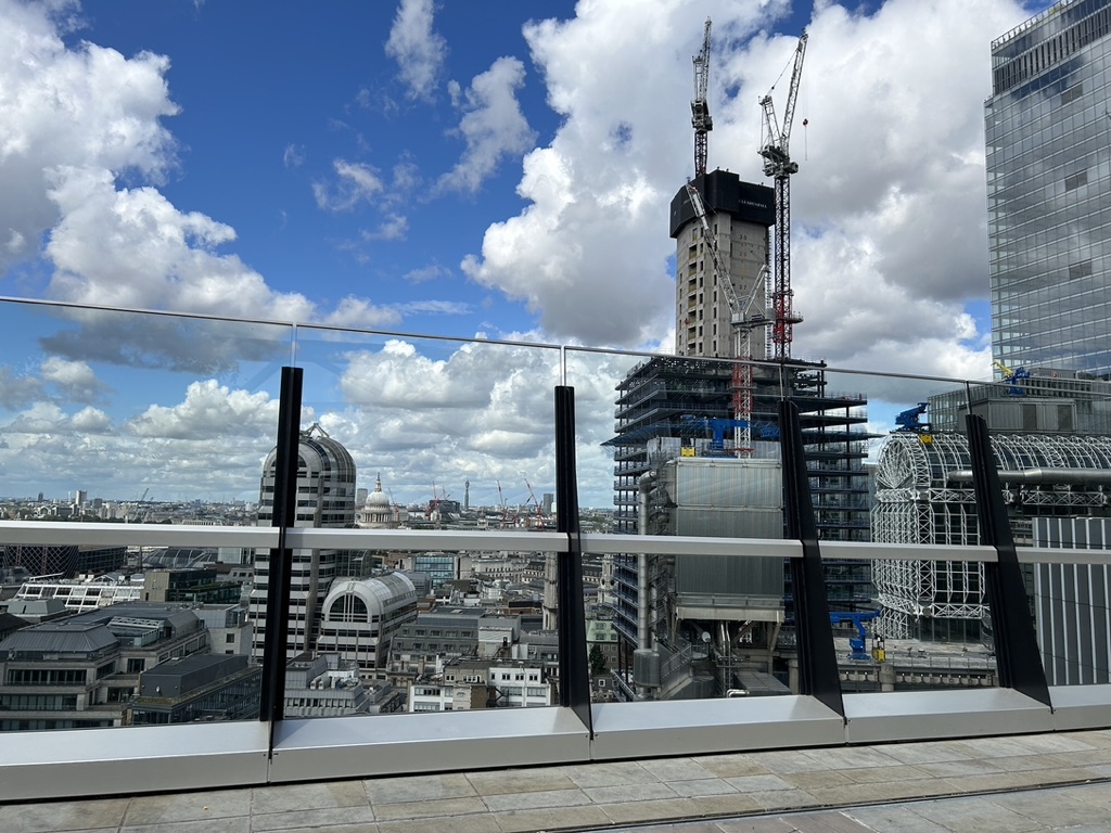 Garden at 120 view of The City of London